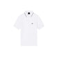 White Cotton Polo Shirt