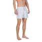 Bicolor Polyester Swim Shorts