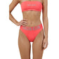 Orange Recycled Polyester Swim Briefs