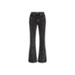 Black Recycled Cotton Mom Jeans