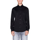 Black Cotton Dress Shirt