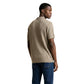 Beige Cotton Polo Shirt