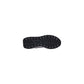 Black And White Polyethylene Athletic Sneakers