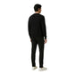 Black Cotton Sweatshirt