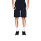 Blue Cotton Knee Length