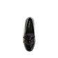 Black Calf Leather Bos Taurus Slip-On Loafers