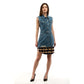 Multicolor Cotton Casual Dress