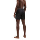 Black Polyester Swim Shorts