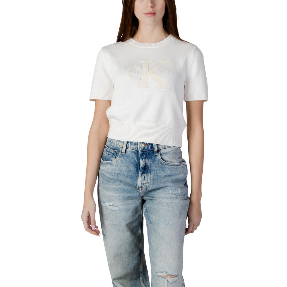 Beige Cotton Sweatshirt