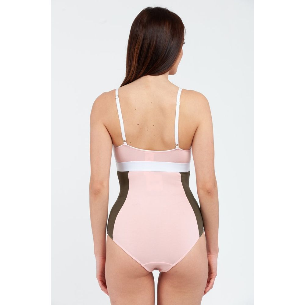 Multicolor Cotton Bodysuit