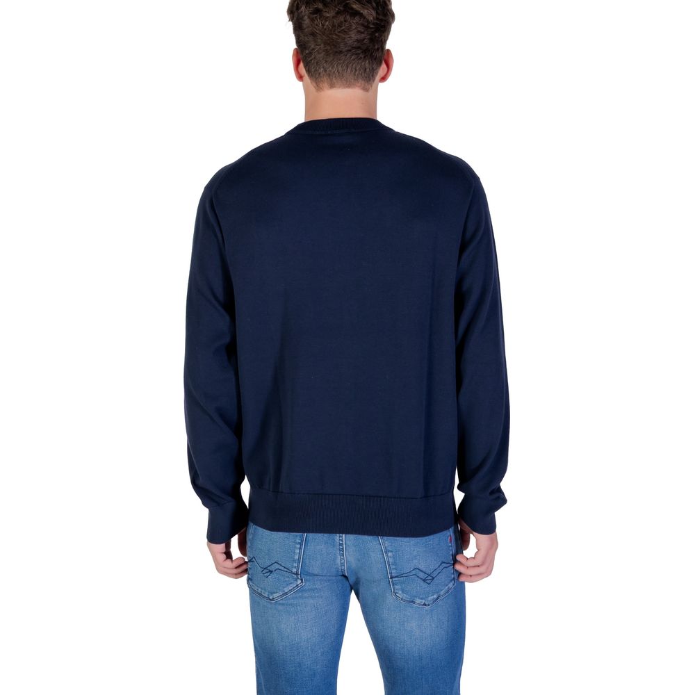 Blue Cotton Sweatshirt