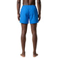 Blue Polyester Swim Shorts