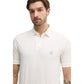 White Cotton Polo Shirt