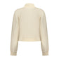 Beige Polyester Sweatshirt