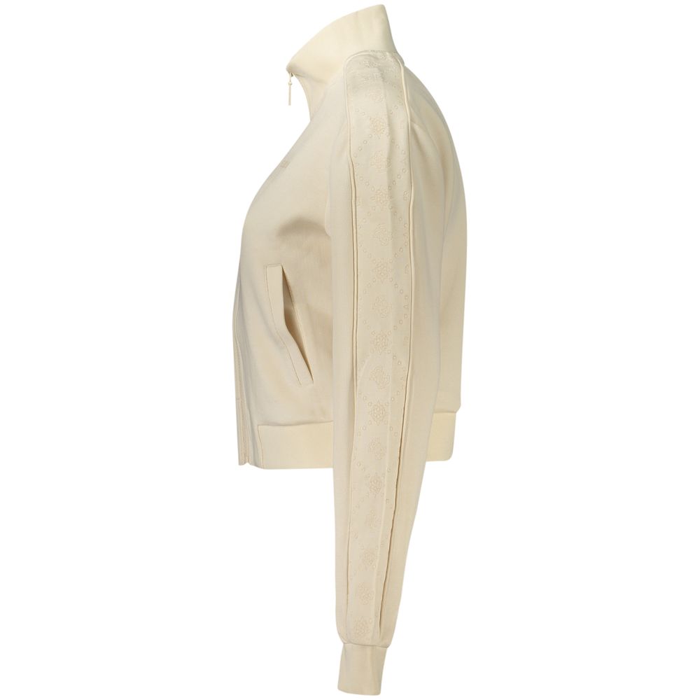Beige Polyester Sweatshirt