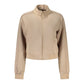 Beige Polyester Sweatshirt