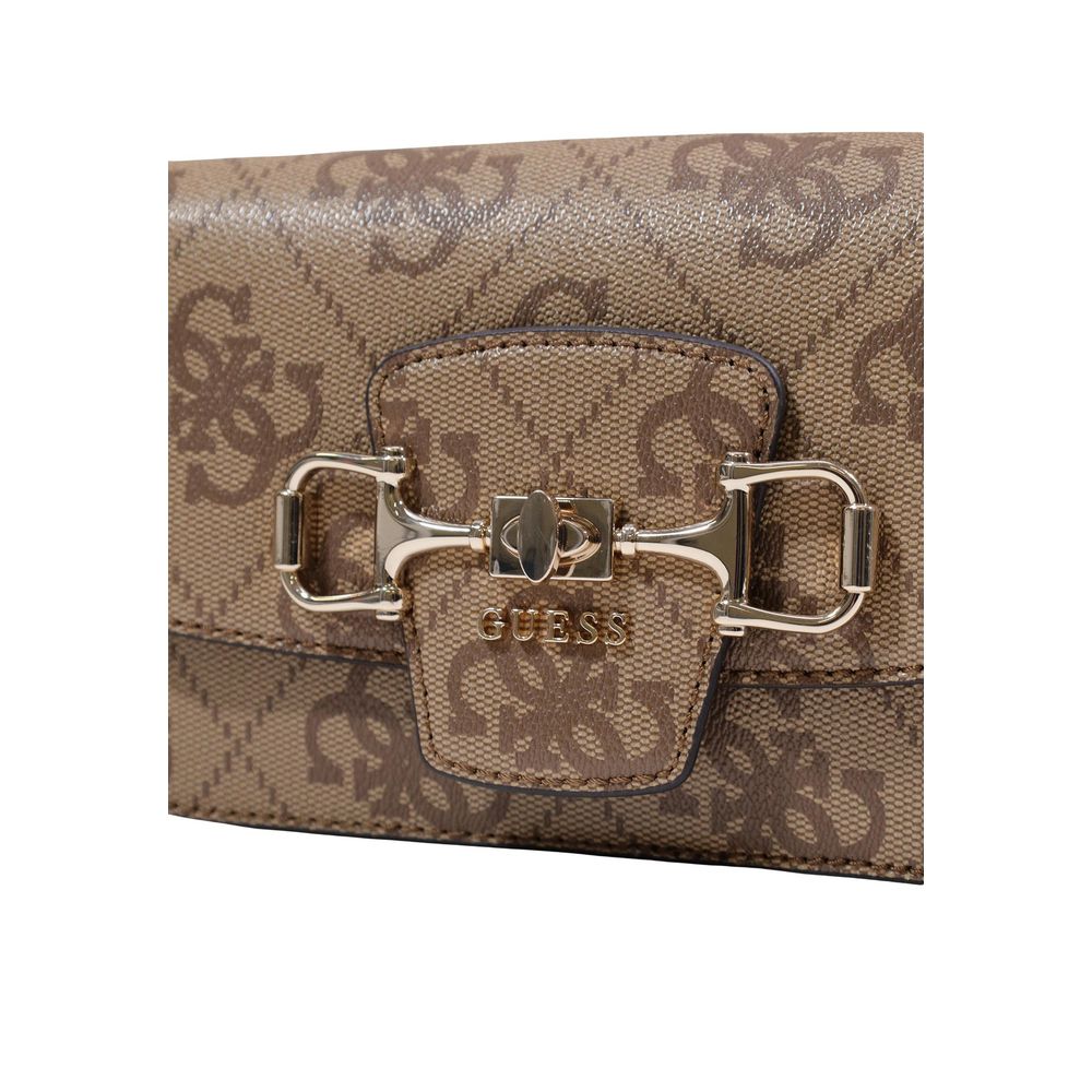 Beige Polyethylene Handbag