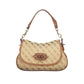 Beige Polyester Handbag