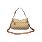 Beige Polyester Handbag