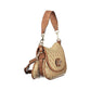 Beige Polyester Handbag