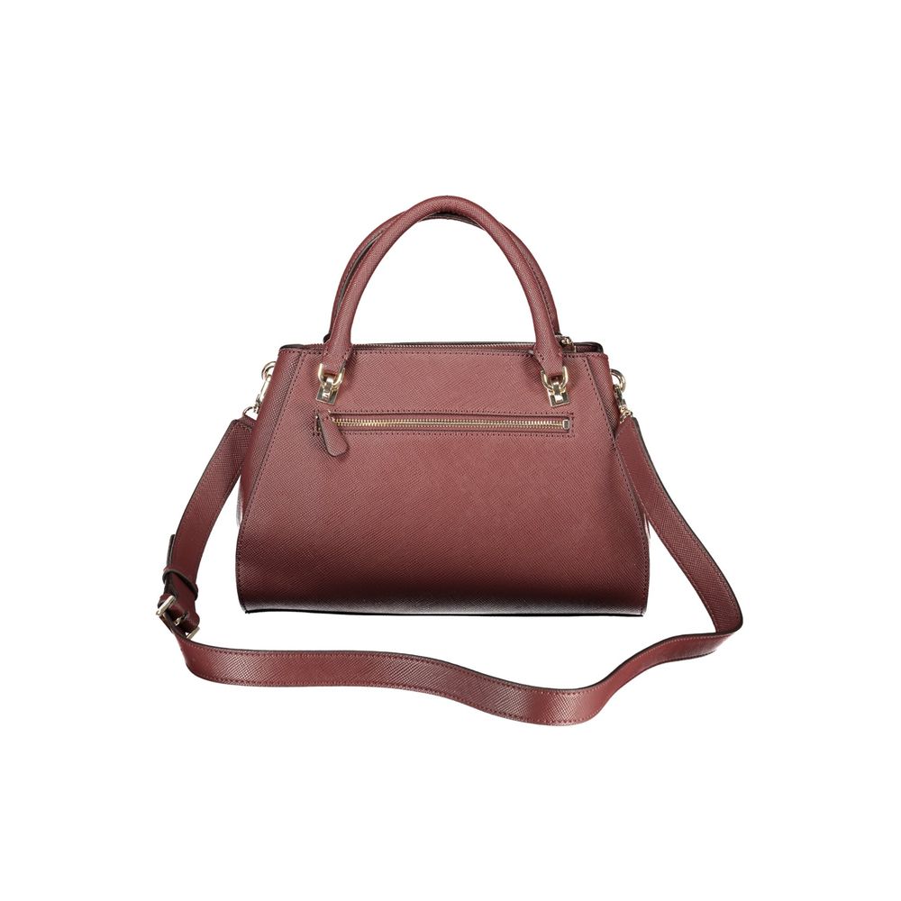 Brown Polyethylene Handbag