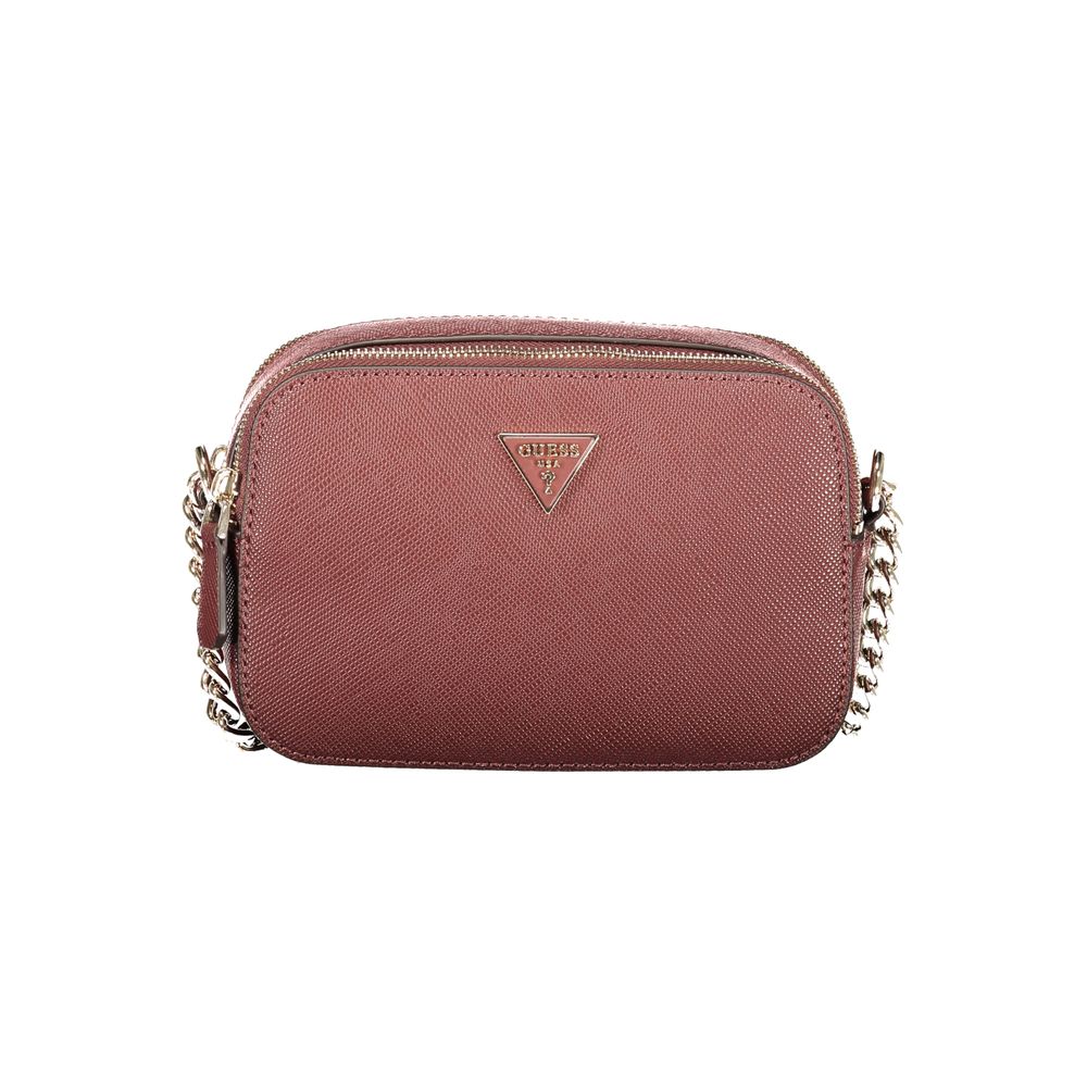 Brown Polyethylene Handbag
