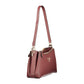 Brown Polyethylene Handbag
