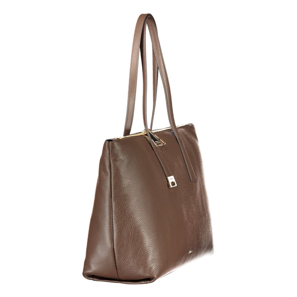 Brown Leather Handbag