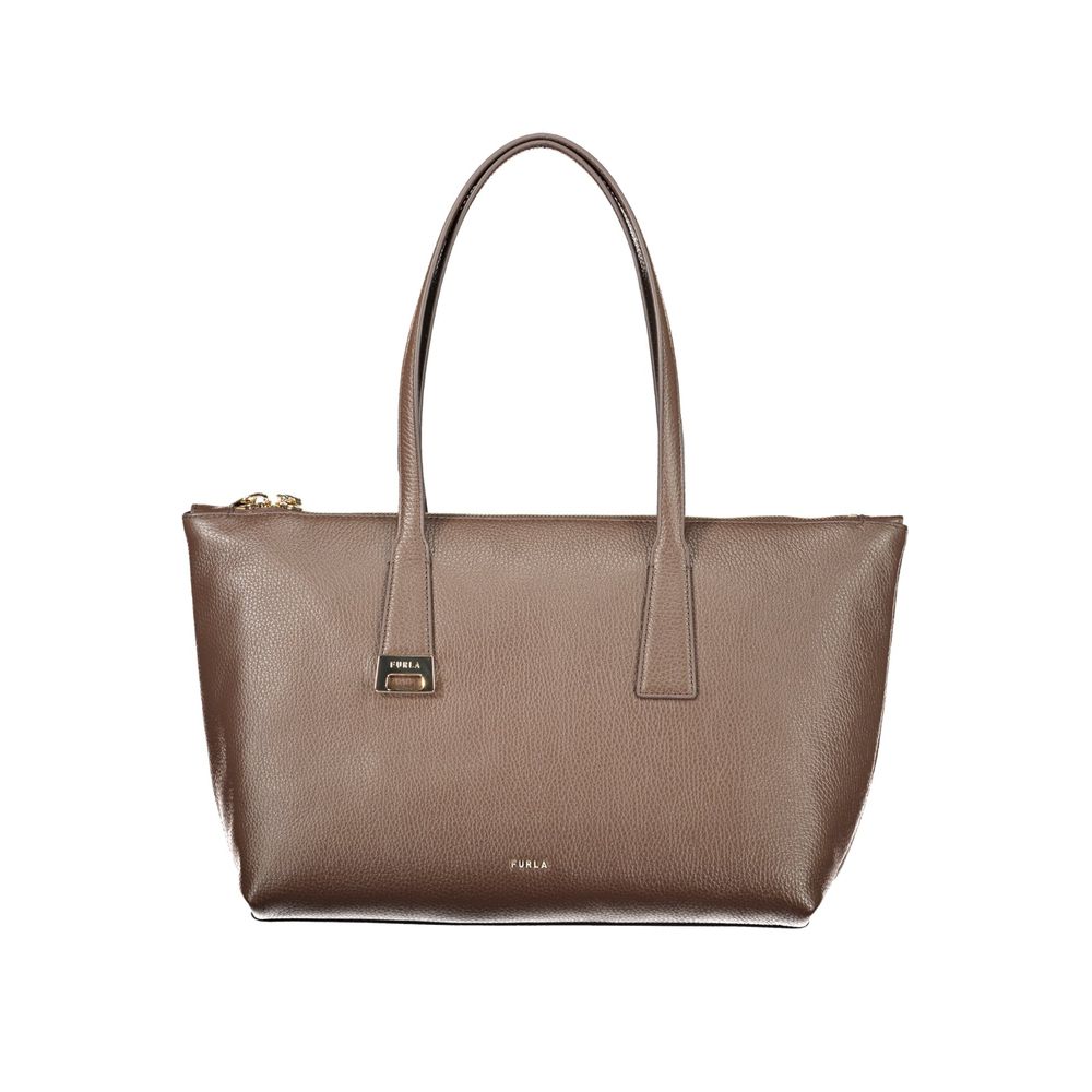 Brown Leather Handbag
