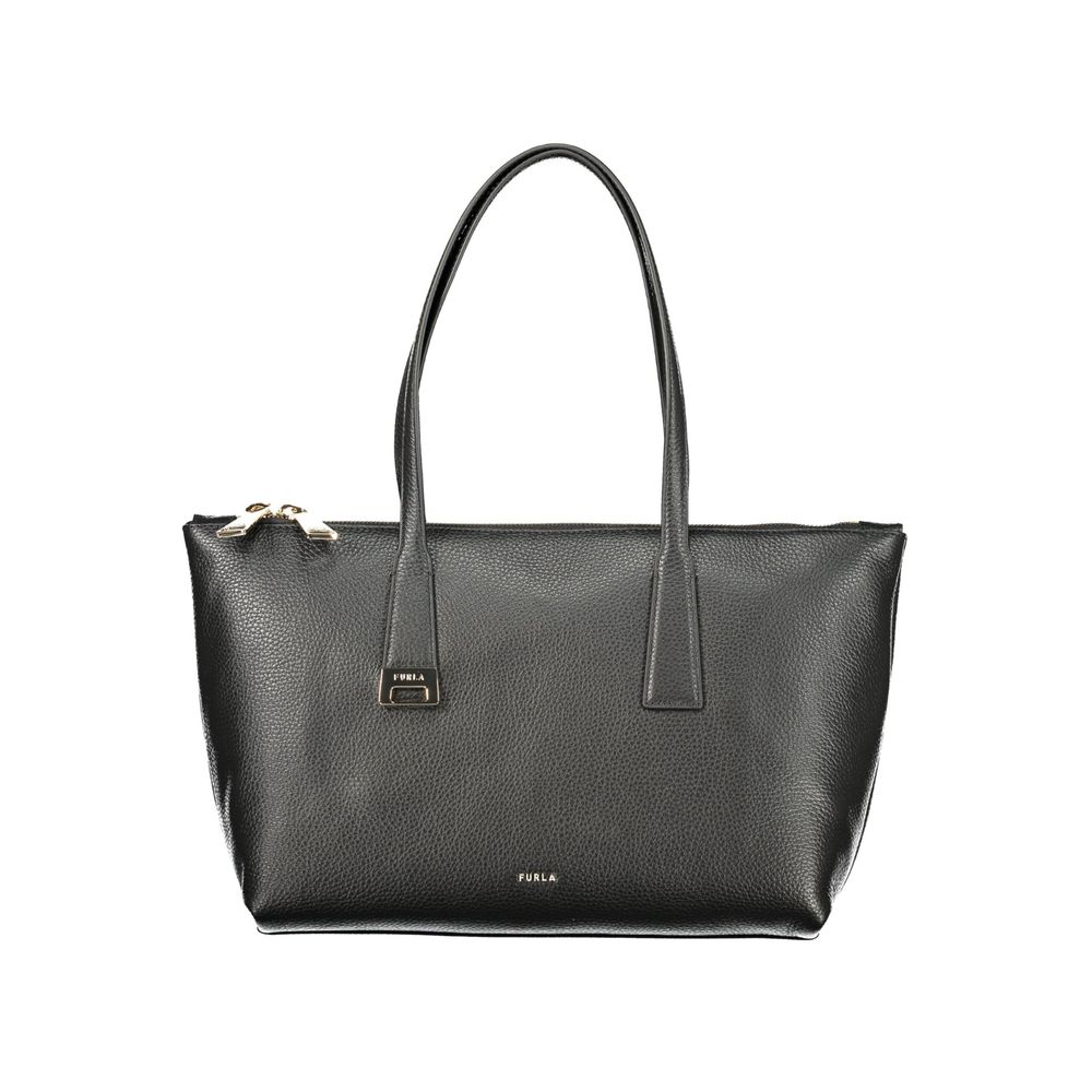Black Leather Handbag