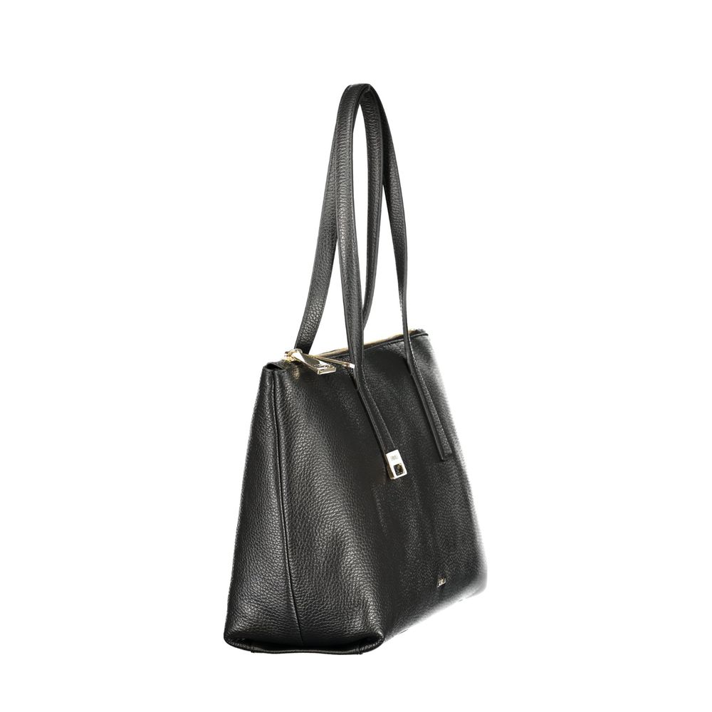 Black Leather Handbag
