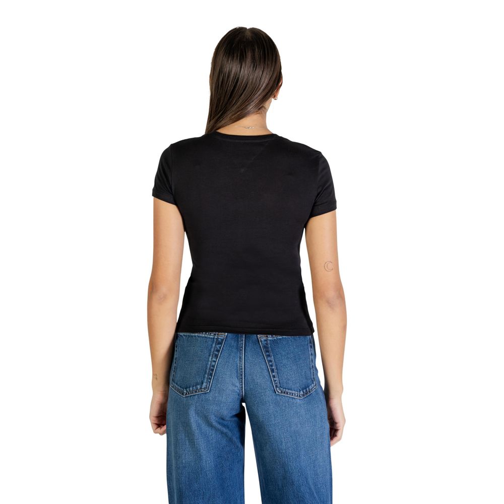 Black Recycled Cotton T-Shirt