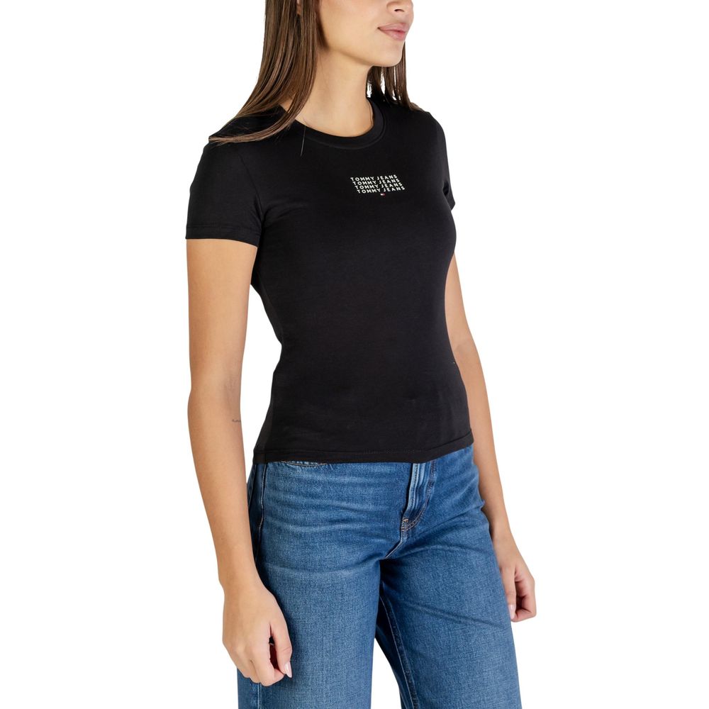 Black Recycled Cotton T-Shirt