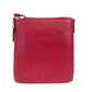Coach Women'S Mini Rowan Top Zip File Crossbody Bag In Crossgrain Leather (Red)