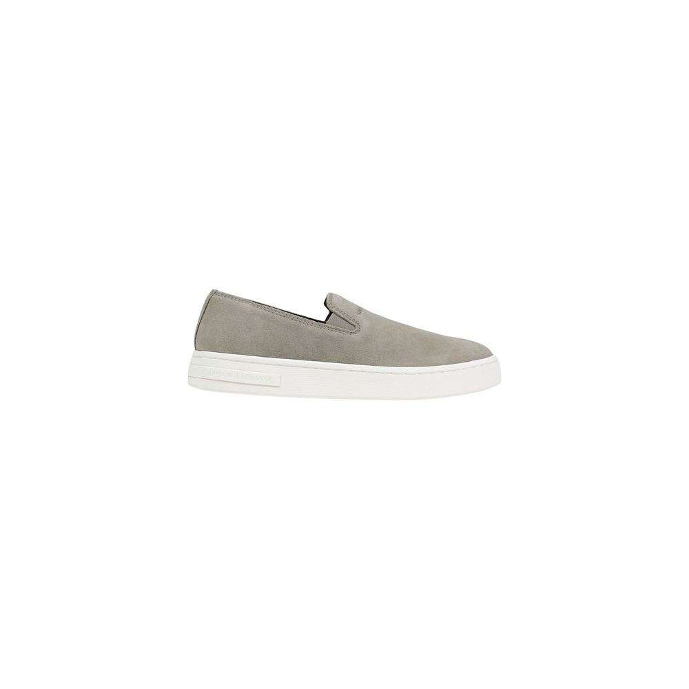 Green Leather Low Top Sneakers