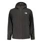 Black Polyester Men's Jacket
