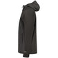 Black Polyester Men's Jacket