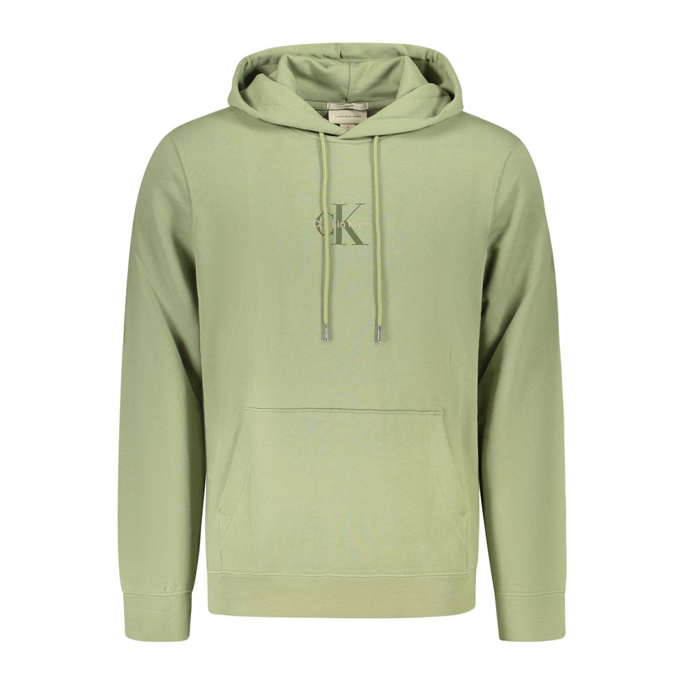 Green Cotton Men's Sweatshirt