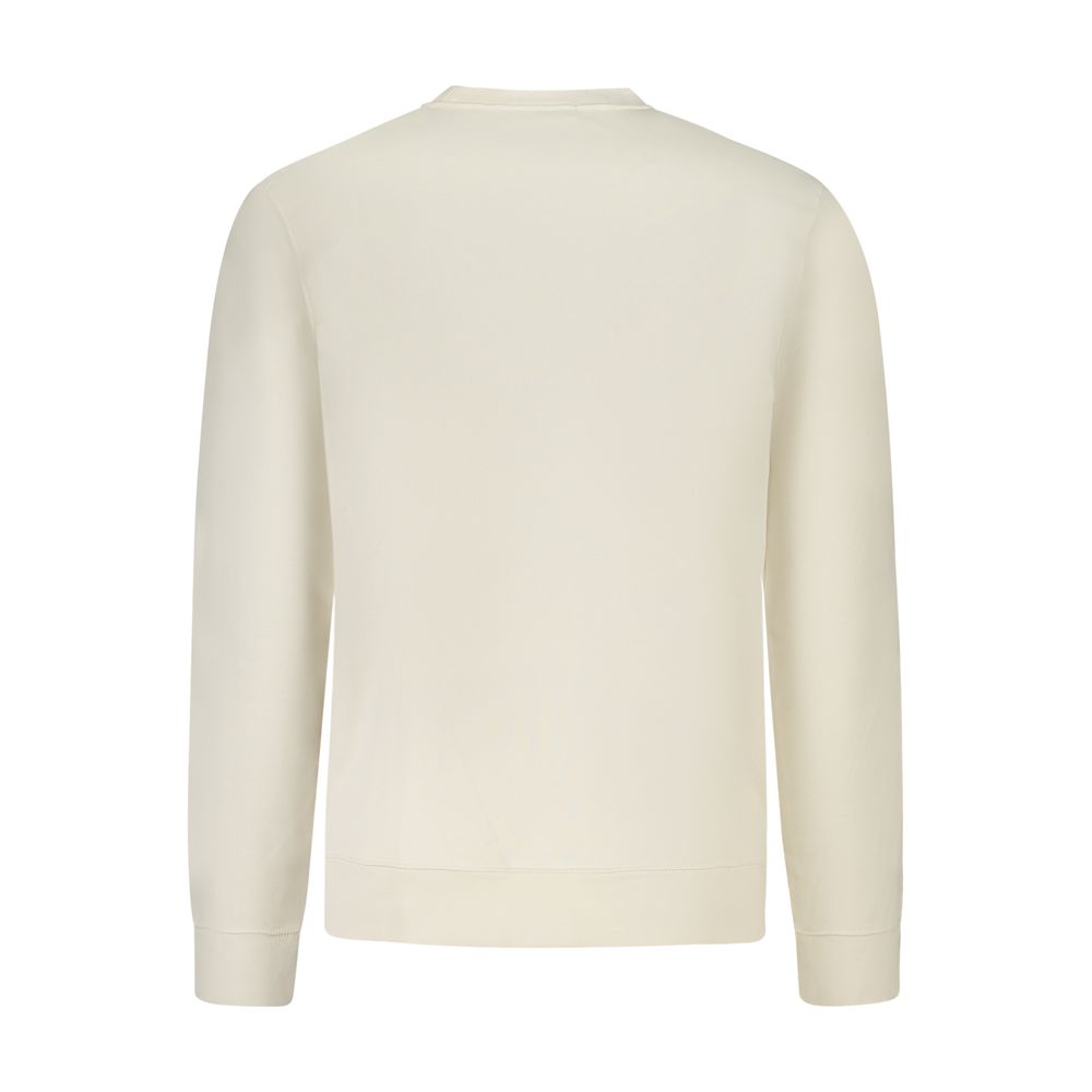 White Cotton Men's Sweatshirt