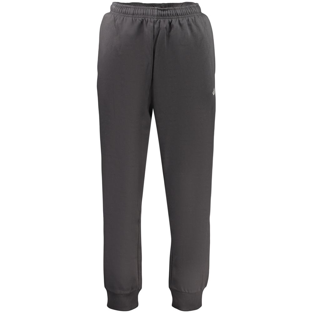 Black Cotton Men's Trouser