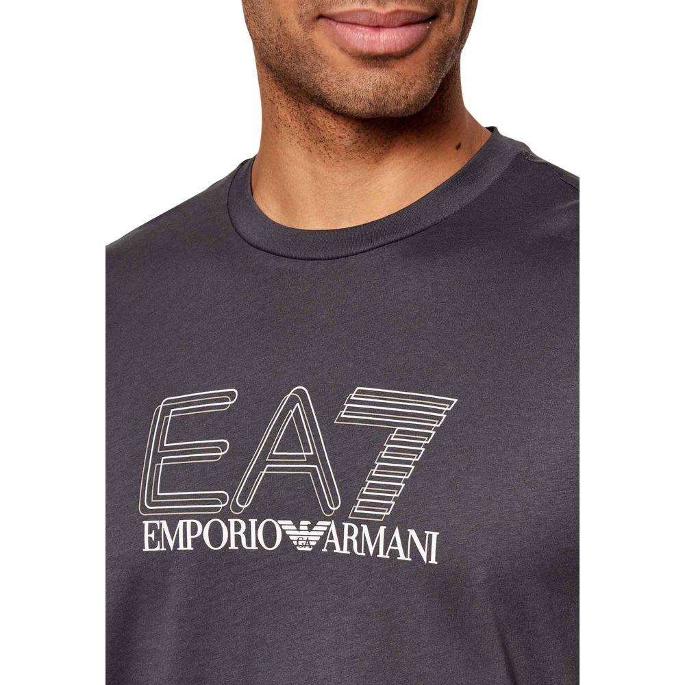 Gray Cotton T-Shirt