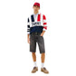 Black Recycled Cotton Bermuda Shorts