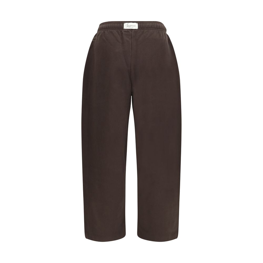 Brown Cotton Joggers (Workout Pants)