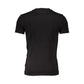 Black Cotton Mens Tshirt