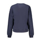 Blue Cotton Women's Sweatshirt