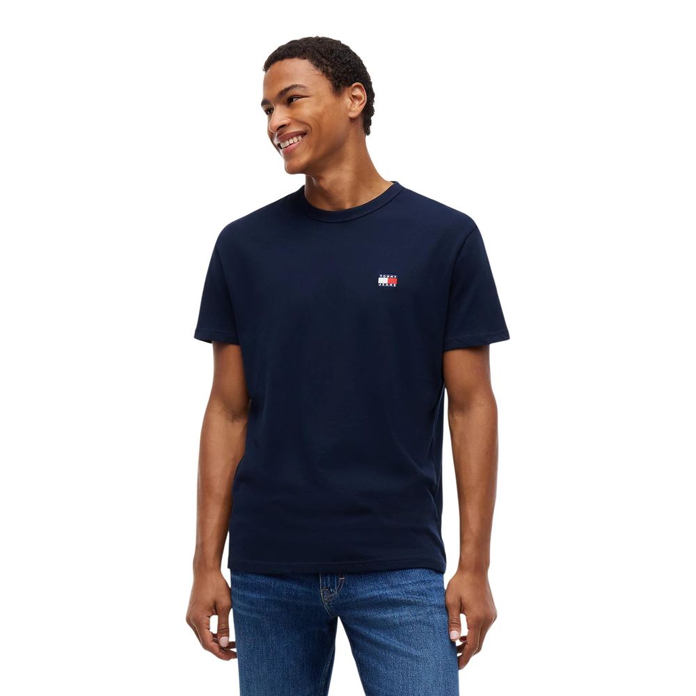 Blue Recycled Cotton T-Shirt
