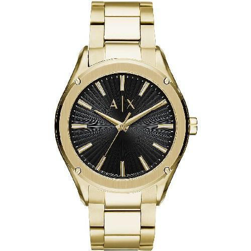 Gold Stainless Steel Dress Watch