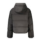 Black Polyester Shell Jacket
