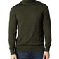 Bicolor Cotton Turtleneck